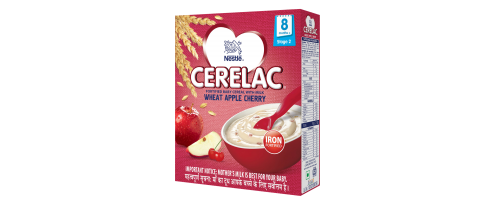 Nestle Cerelac Wheat Cherry Apple Stage (II)