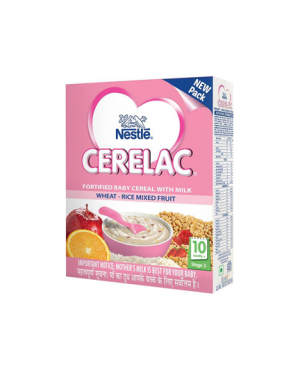 Nestle Cerelac Wheat Rice Mixed Fruit Stage (III)